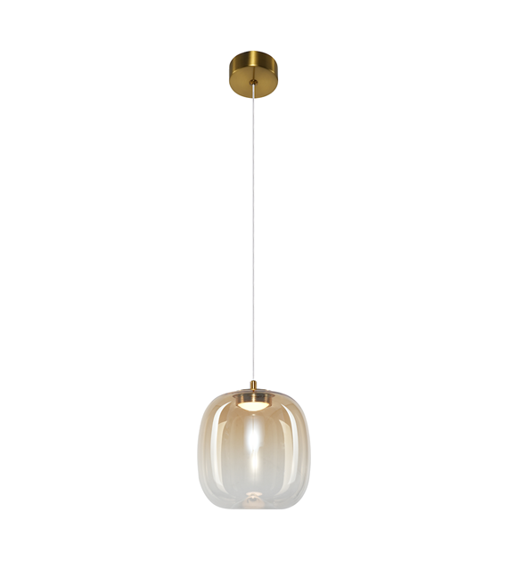 Lampa wisząca VASO 2 AMBER 4W