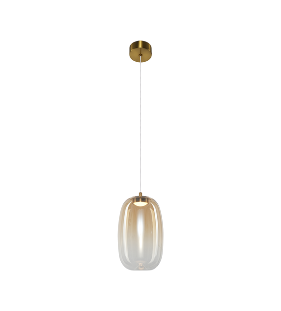 Lampa wisząca VASO 3 AMBER 4W