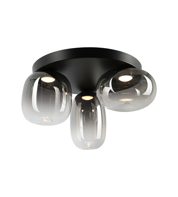 Lampa sufitowa VASO SMOKED 12W