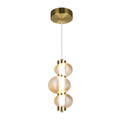 Lampa wisząca BOLLA GOLD 12W LED