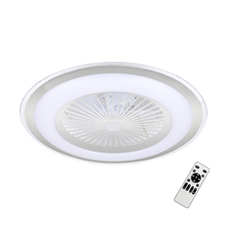 Lampowentylator ZEPHYR SILVER 48W LED+ PILOT