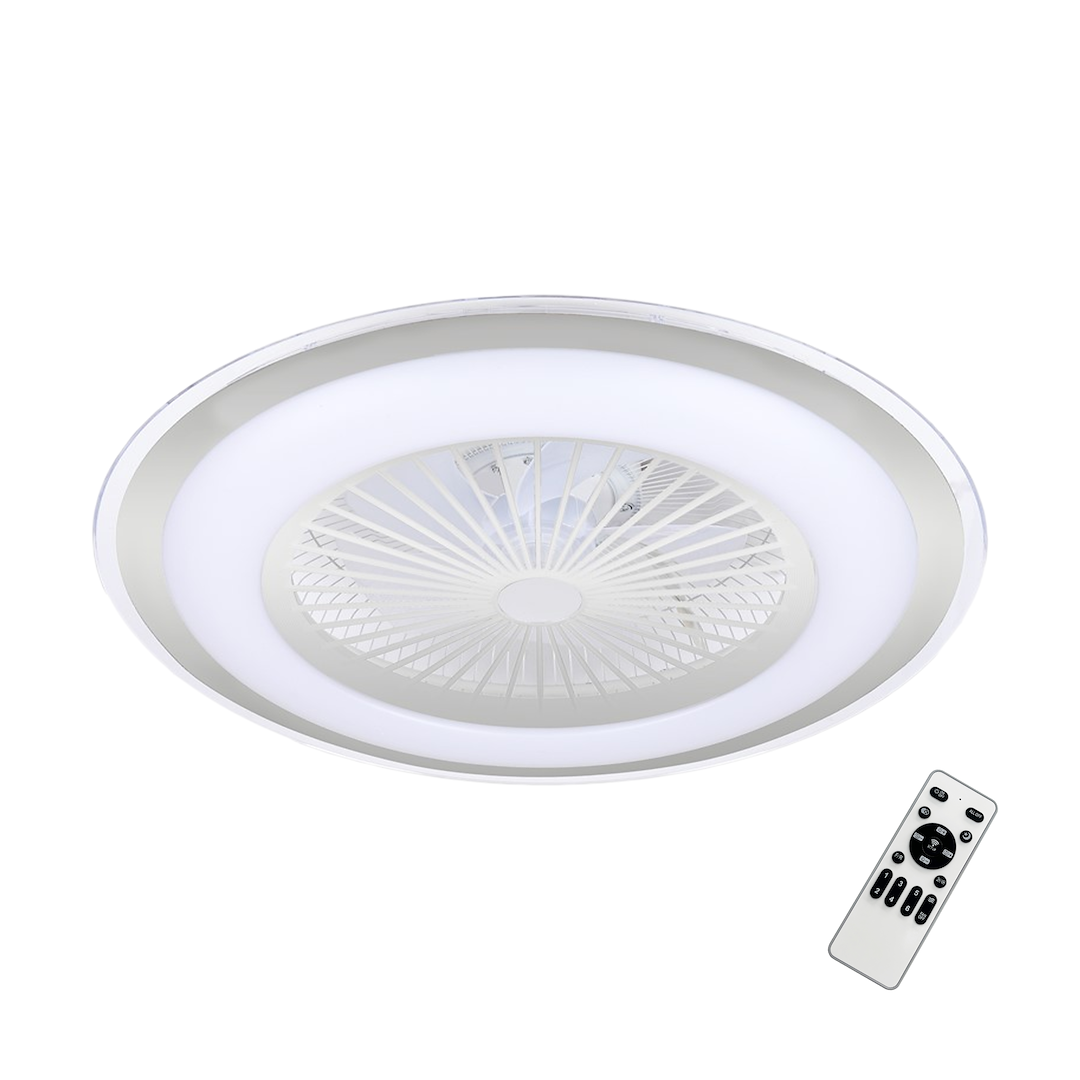 Lampowentylator ZEPHYR SILVER 48W LED+ PILOT