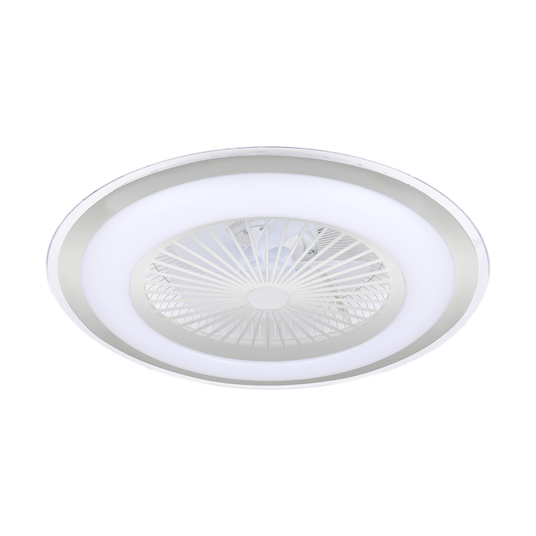 Lampowentylator Zephyr Srebrny 48W LED+ PILOT Milagro — widok produktu