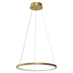 Lampa wisząca HOOP GOLD 27W LED