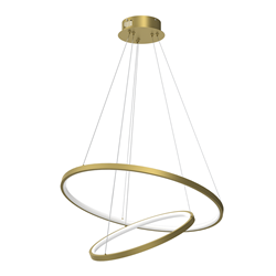 Lampa wisząca HOOP GOLD 51W LED