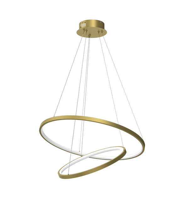Lampa wisząca HOOP GOLD 51W LED