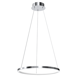 Lampa wisząca HOOP CHROME 27W LED