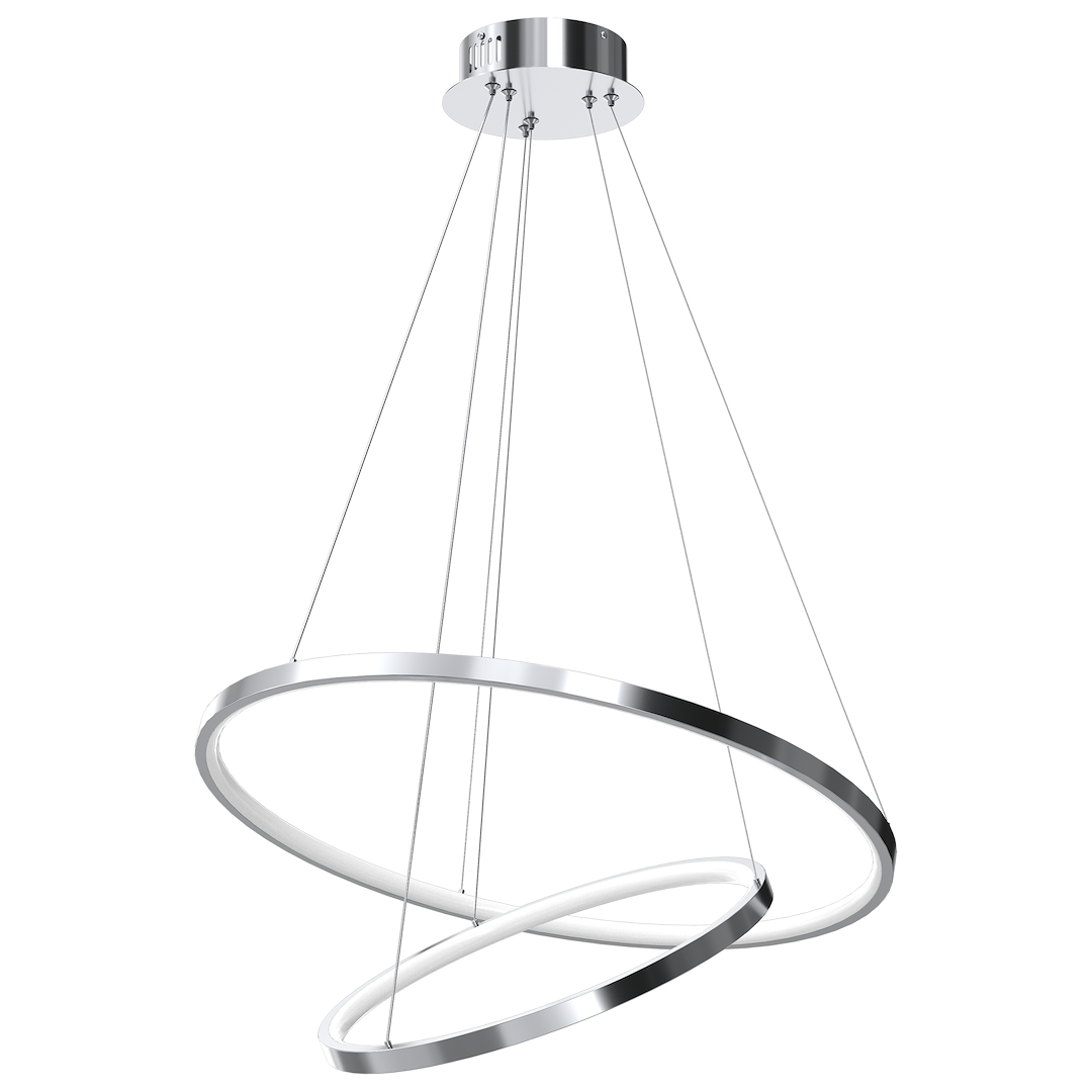 Lampa wisząca HOOP CHROME 51W LED