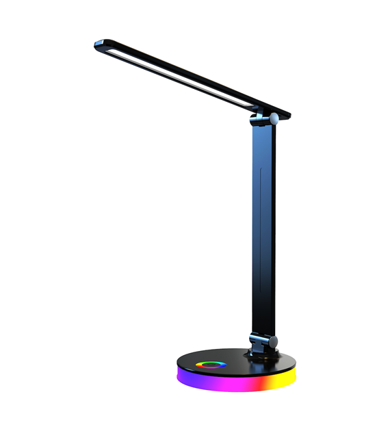 Lampka biurkowa Bruno Black 5W LED RGB
