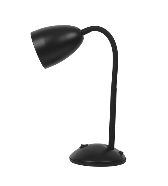 Lampka biurkowa LOGIC Black 1xE27