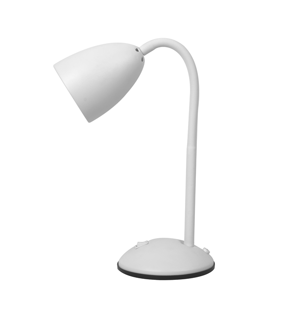 Lampka biurkowa LOGIC White 1xE27