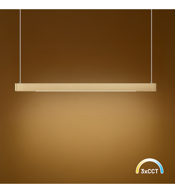 Lampa wisząca LINEA Gold 36W LED 3000K-4000K-5700K