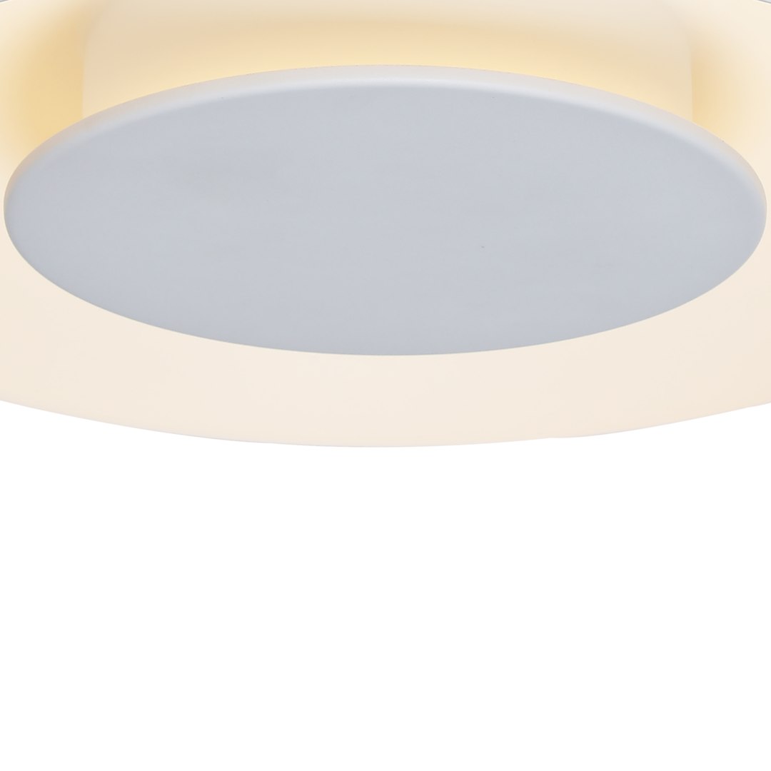 Lampa sufitowa Piattino Biały 30W LED 3000K-4000k-6000K Milagro — widok produktu