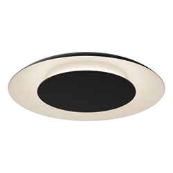 Lampa sufitowa Piattino Czarny 30W LED 3000K-4000k-6000K