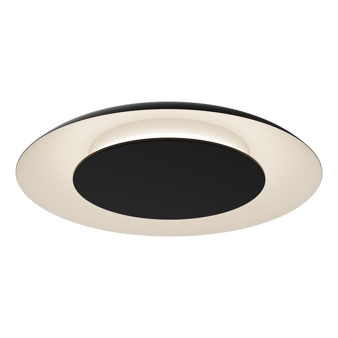 Lampa sufitowa Piattino Czarny 30W LED 3000K-4000k-6000K