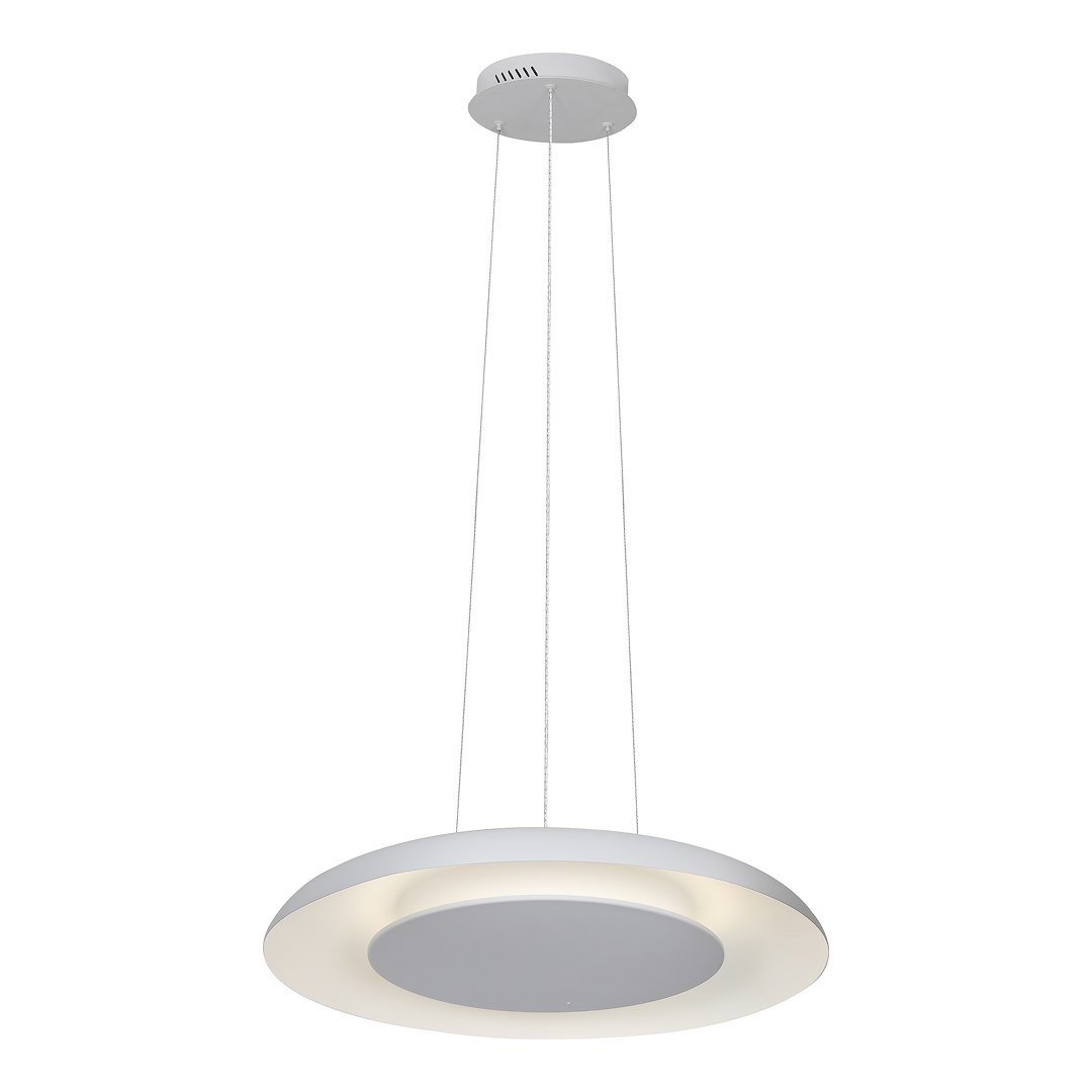 Lampa wisząca Piattino Biały 30W LED 3000K-4000k-6000K Milagro