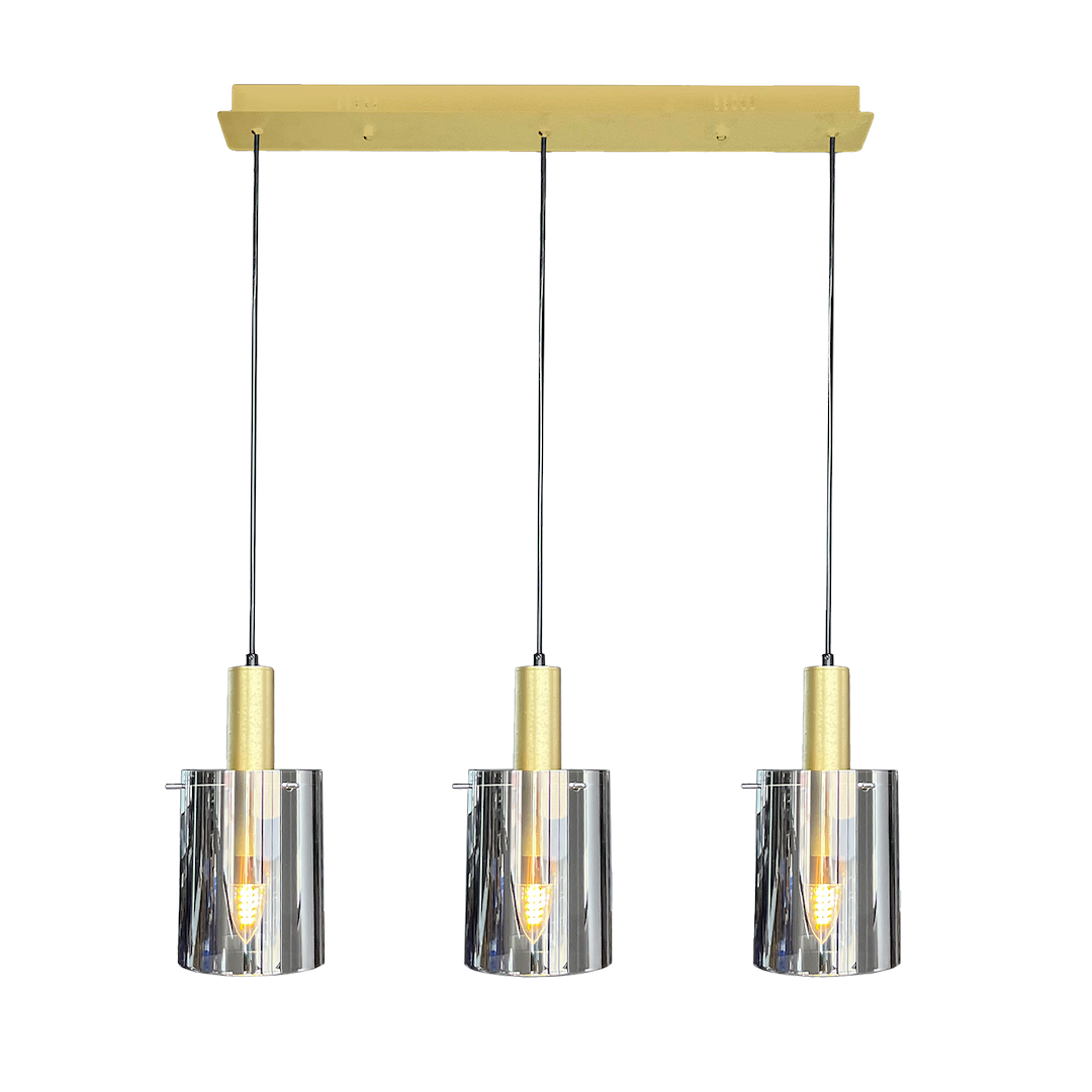 Lampa wisząca Arcadia Gold 3xE27 Milagro