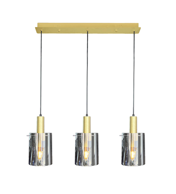 Lampa wisząca Arcadia Gold 3xE27