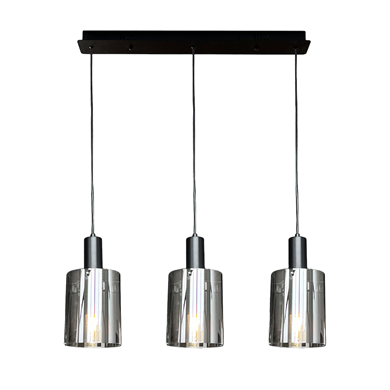 Lampa wisząca Arcadia Czarny 3xE27