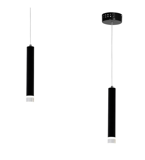 LAMPA WISZĄCA CARBON 1X5W LED