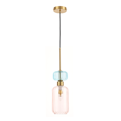 Lampa wisząca MOLLY PINK 1xE14