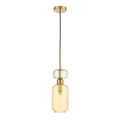 Lampa wisząca MOLLY AMBER 1xE14