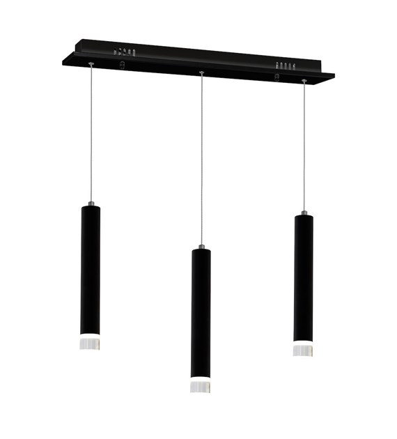 LAMPA WISZĄCA CARBON 3X5W LED