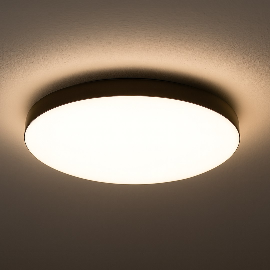 Plafon Maya Czarny 36W LED Ø500 Milagro