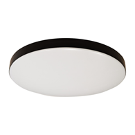 Plafon Maya Czarny 36W LED Ø500