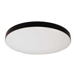 Plafon Maya Czarny 36W LED Ø500