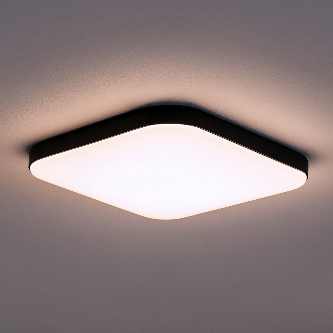 Plafon Nemo Czarny 36W LED Milagro