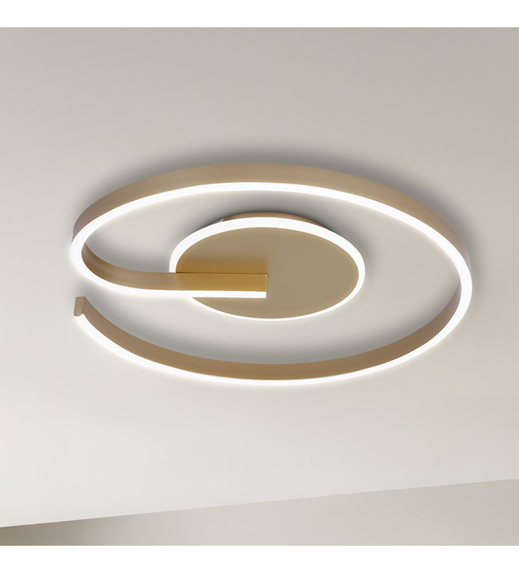 Lampa sufitowa LORENZO GOLD 22W LED