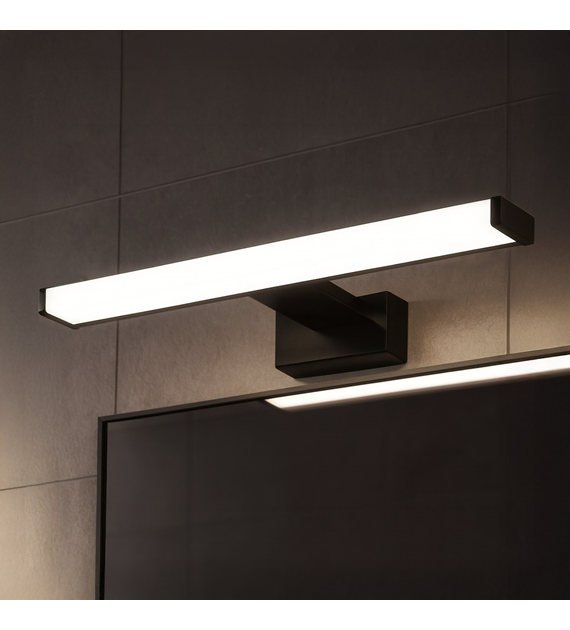 Kinkiet Mirore Czarny 8W 40cm