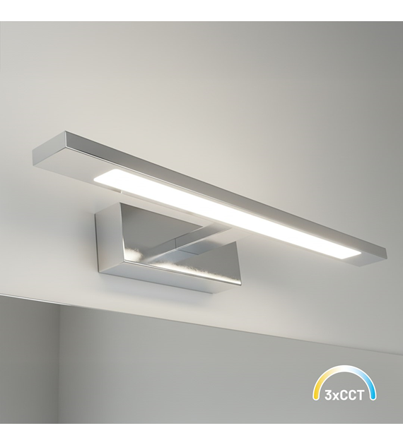 Kinkiet Klimt chrom 8W 40cm