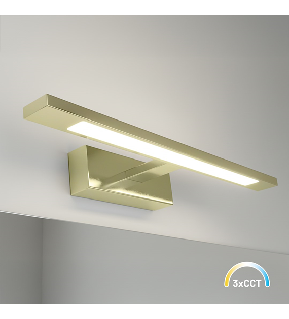 Kinkiet Klimt Złoty 8W 40cm