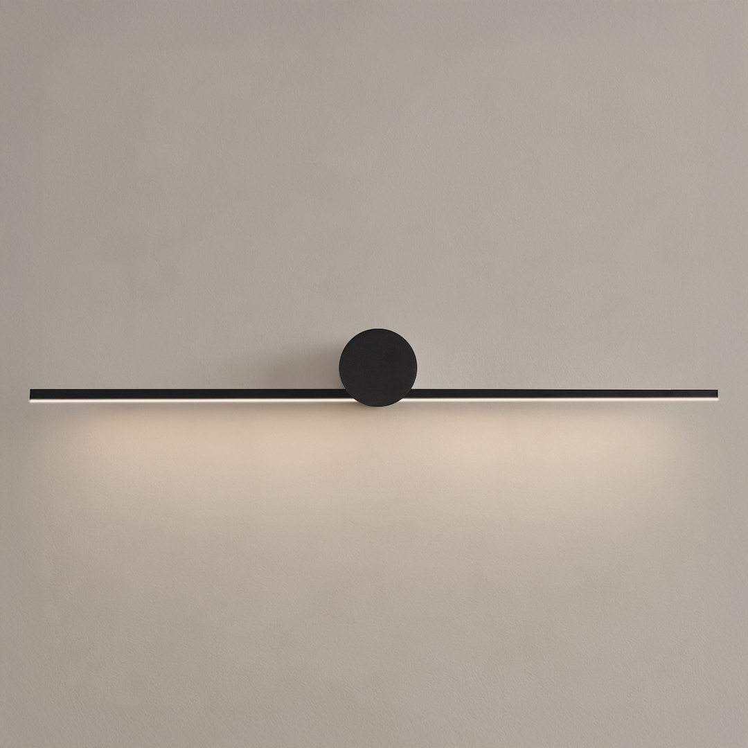 Kinkiet Artist Czarny 9W LED 60cm Milagro