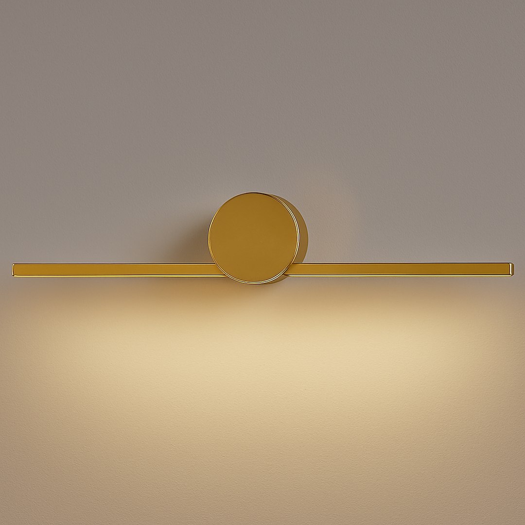 Kinkiet Artist Złoty 6W LED 40cm Milagro