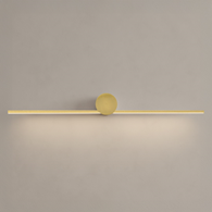 Kinkiet Artist Złoty 9W LED 60cm