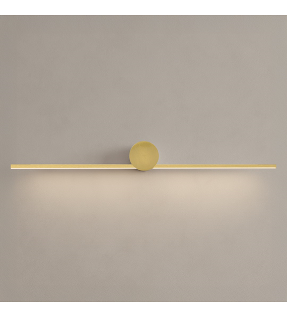 Kinkiet Artist Złoty 9W LED 60cm