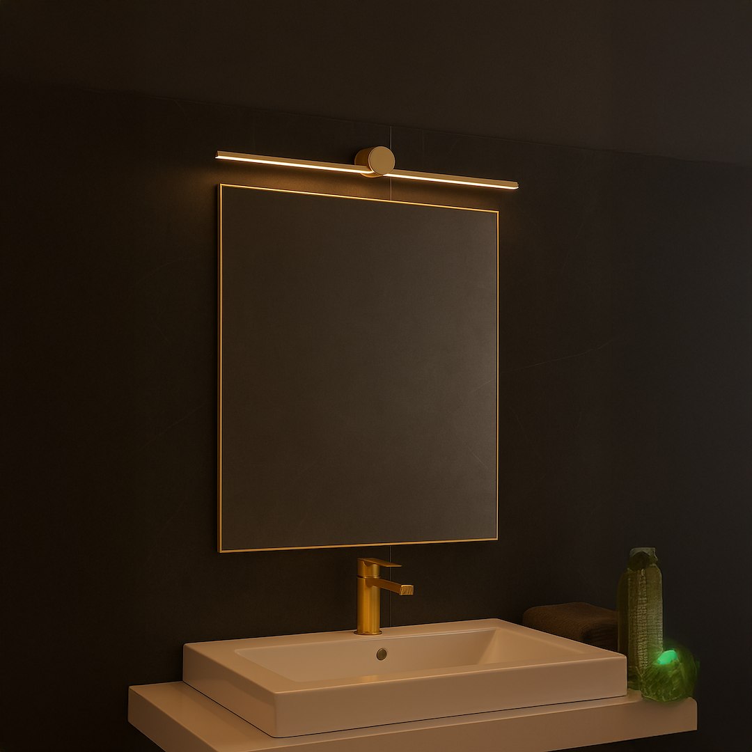 Kinkiet Artist Złoty 9W LED 60cm Milagro — widok produktu