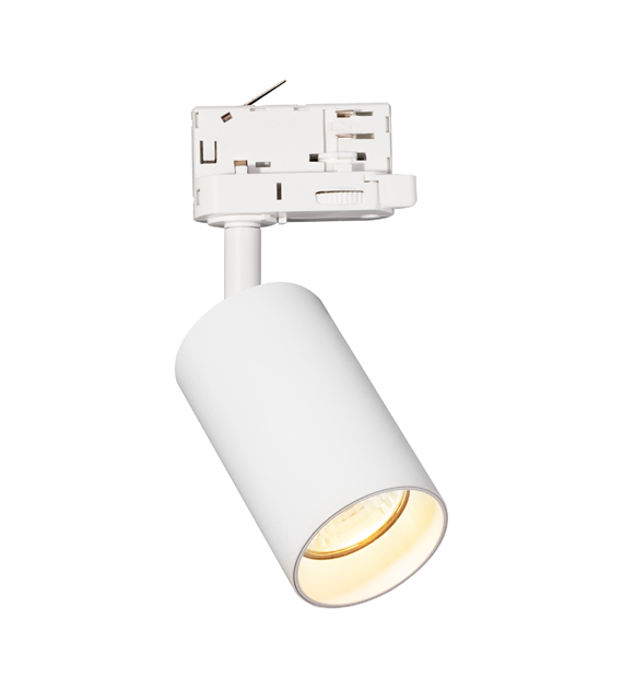 Track Spot Pipe Biały 1xGU10 3-obwodowy