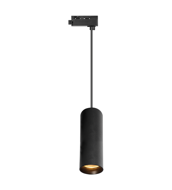 Oprawa Pipe Track Zwis Czarny 1xGU10