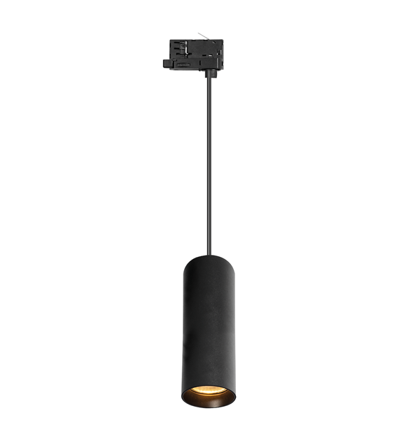 Oprawa Pipe Track Zwis Czarny 1xGU10 3-obwodowy
