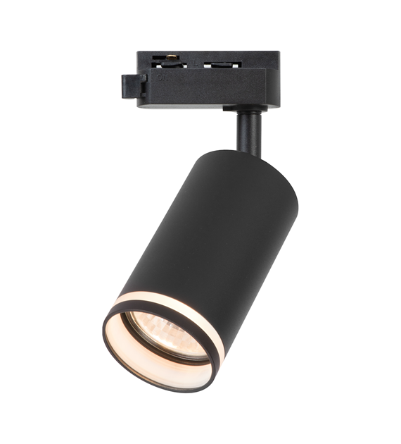 Oprawa Pipe Ring Track Czarny 1xGU10