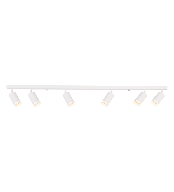 Oprawa Pipe Ring Spot Biały 6xGU10