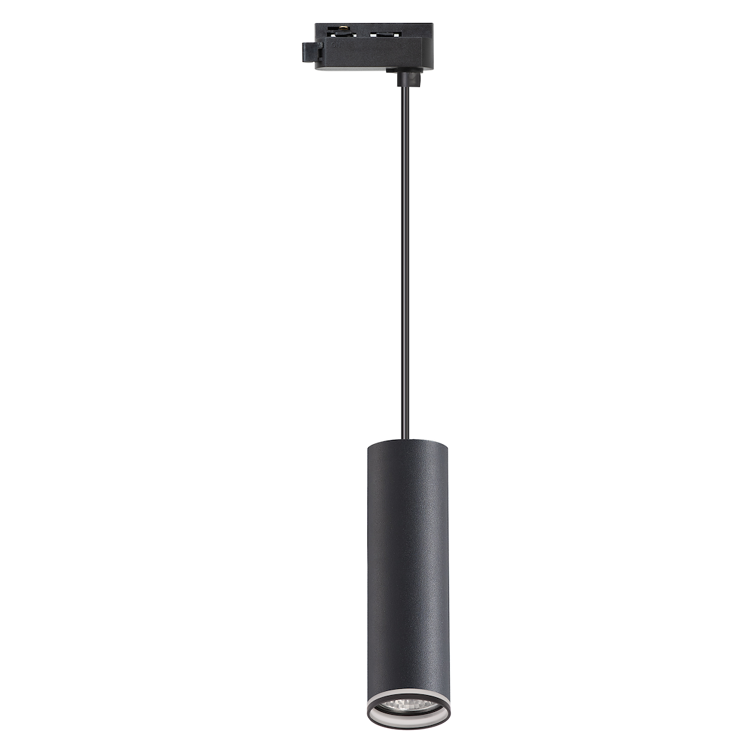 Oprawa Pipe Ring Track Zwis Czarny 1xGU10 Milagro — widok produktu
