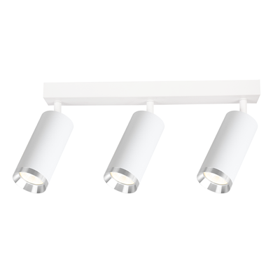 Oprawa Mica Spot Biały + Chrom 3xGU10