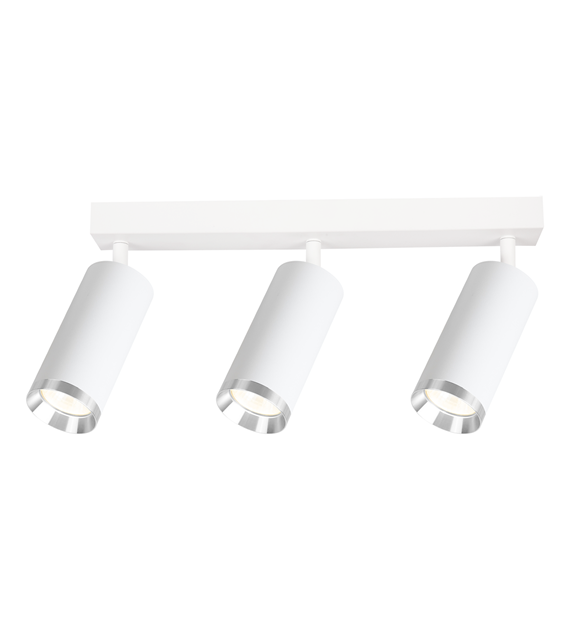 Oprawa Mica Spot Biały + Chrom 3xGU10