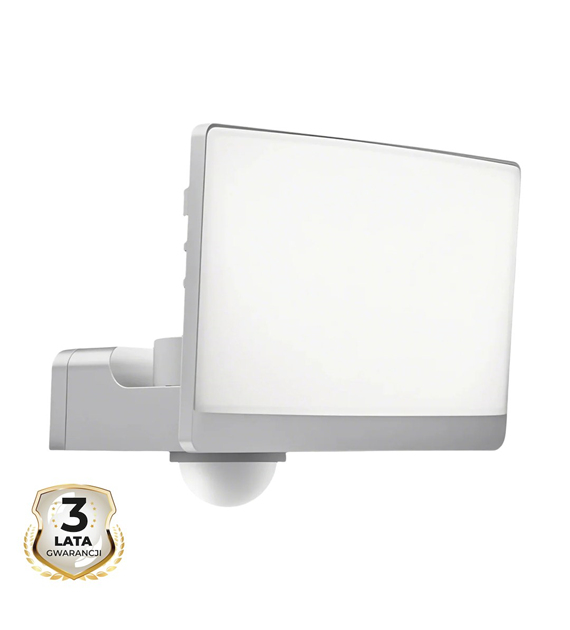 Naświetlacz LED Davos 30W 2000lm 4000K Biały Premium PIR