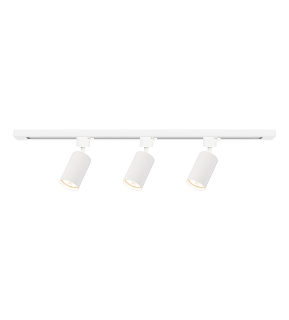 Zestaw Oprawa Tiger Track Biały 3xGU10 1m